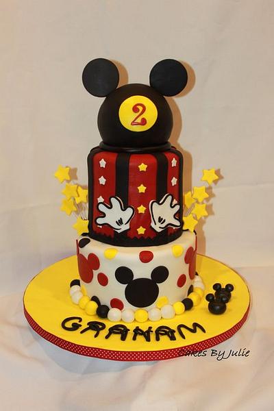 Mickey Mouse 2nd Bday cake! - Cake by Cakes By Julie