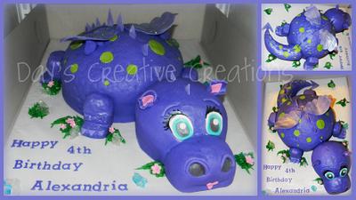 Purple Dragon - Cake by Day