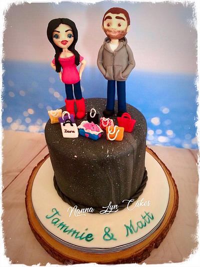 Belated Birthday cake  - Cake by Nanna Lyn Cakes