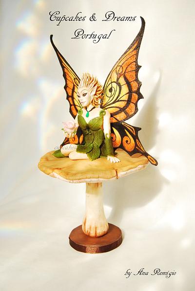 AWAY WITH THE FAIRIES - FLORA - Cake by Ana Remígio - CUPCAKES & DREAMS Portugal