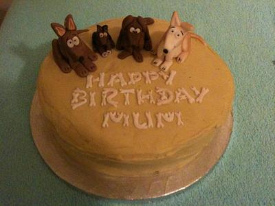 Dog Lovers Cake - Cake by Kristy