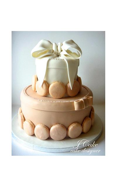 macarons cake - Cake by JCake cake designer