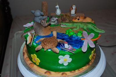 Australian Wildlife Cake - Cake by BloominScrumptious
