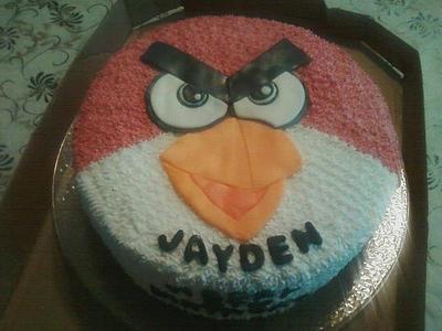 Angry birds - Cake by Monsi Torres