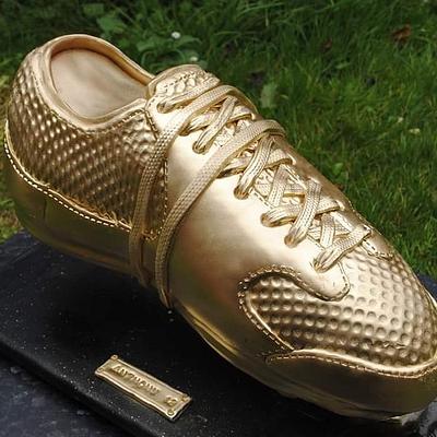FIFA golden boots trophy - Cake by ylka