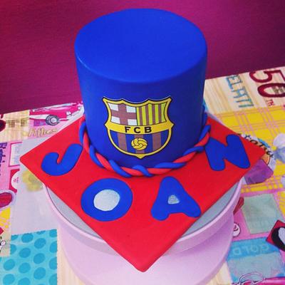 Barça Cake - Cake by Amesames