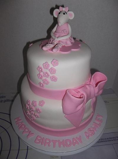 Angelina Ballerina Cake - Cake by gemmascakes