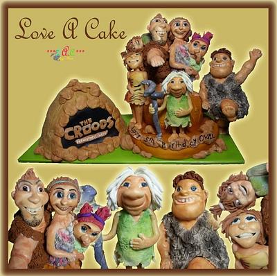The Croods-themed Birthday  - Cake by genzLoveACake