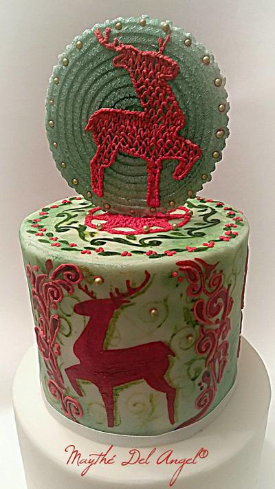 Christmas Collaborarion CPC - Cake by Maythé Del Angel