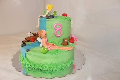 Fairy Birthday Cake - Cake by Kimberly Miller