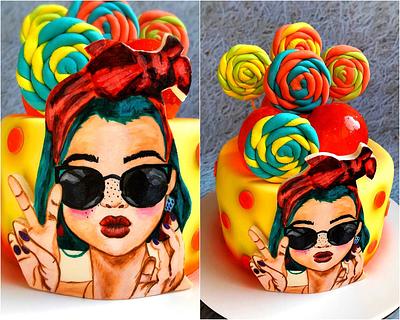 Art cake🎨 - Cake by Julia