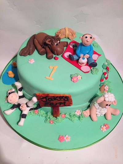 Farm cake x - Cake by Jenna