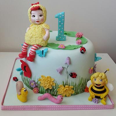 maya the bee and baby cake - Cake by tatlibirseyler 