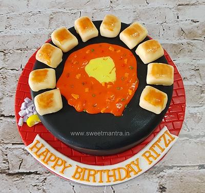 Pav Bhaji cake - Cake by Sweet Mantra Homemade Customized Cakes Pune