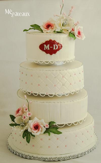 Classic wedding - Cake by Mé Gâteaux