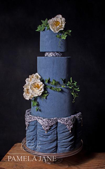 Blue Velvet  - Cake by Pamela Jane