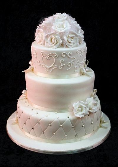 Wedding cake - Cake by The House of Cakes Dubai