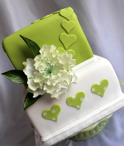 Small wedding - Cake by Kateřina Lončáková