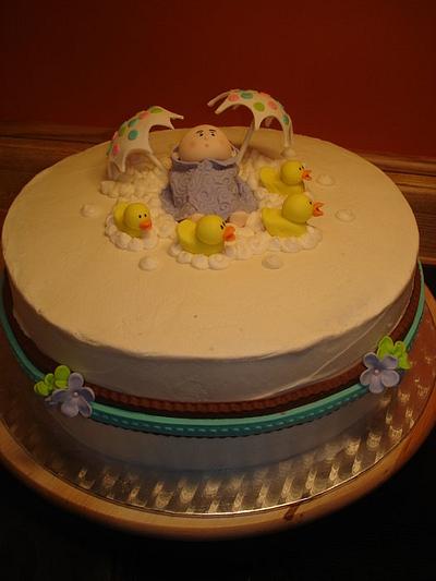 Baby Shower - Cake by Shelly- Sweetened by Shelly