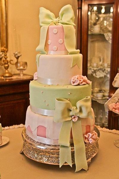 Shabby Chic cake - Cake by Vittoria 