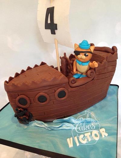 Pirate Octonaut - Cake by De-licious Cakes by Sarah