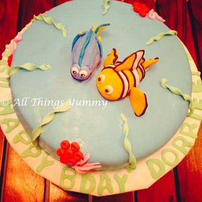 Finding Nemo cake - Cake by All Things Yummy