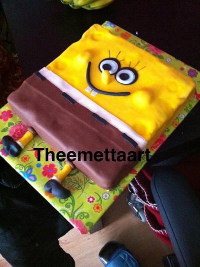 Spongebob - Cake by Blueeyedcakegirl