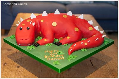 Dinosaur cake - Cake by Kasserina Cakes