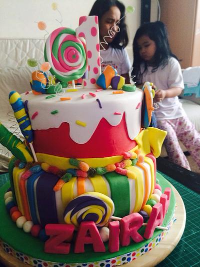 Candyland Cake - Cake by Cup n' Cakes by Tet