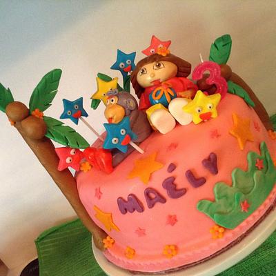 Dora - Cake by Bagahu's Buttercream & More