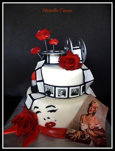 Maryline Monroe cake - Cake by Mariella Cascio