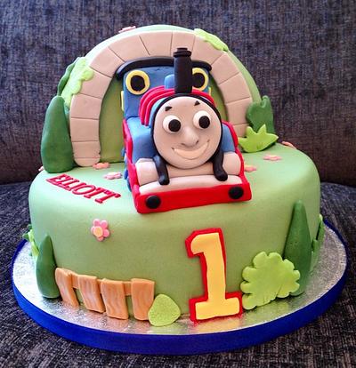 Thomas the Tank Engine - Cake by Caron Eveleigh