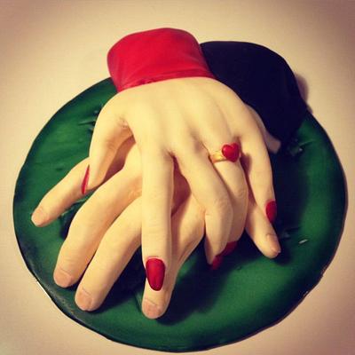 Love - Cake by Jolanta Nowocin