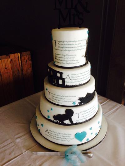 Wedding Cake - Story Cake - Cake by Malama