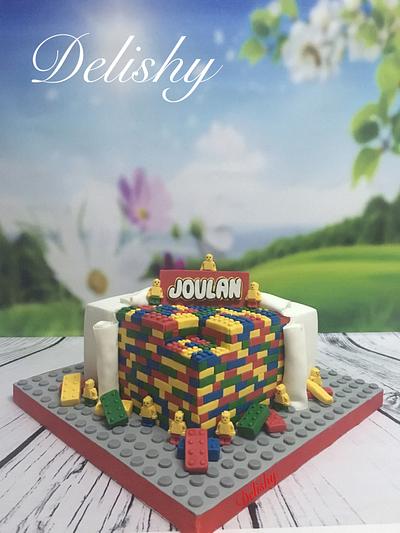 My first Lego cake  - Cake by Zahraa