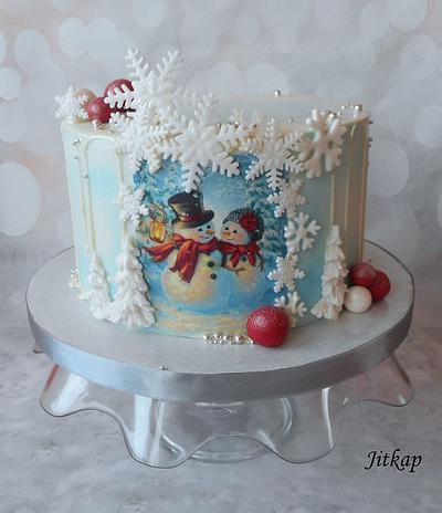 Christmas cake - Cake by Jitkap
