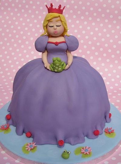 Princess & the Frog charity cake - Cake by Deborah Cubbon (the4manxies)