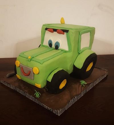 Tractor Cake - Cake by Lamputigu