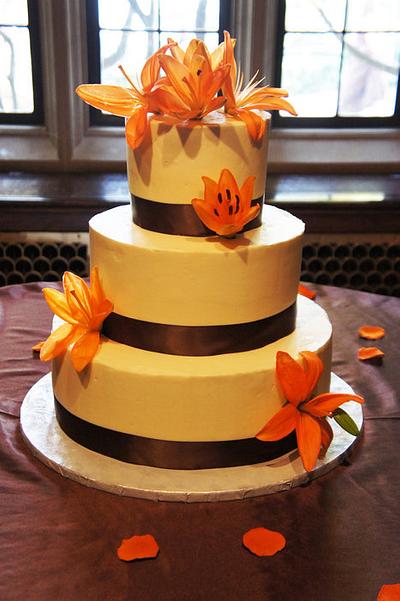 Buttercream wedding cake - Cake by Olivia Elias