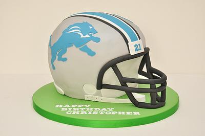 American Football Fan - Cake by Sue Field