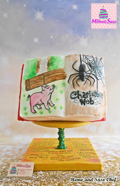 Charlotte's Web collaboration - Cake by Mero Wageeh