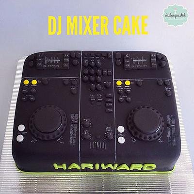 Torta Cónsola DJ Mixer Cake - Cake by Dulcepastel.com