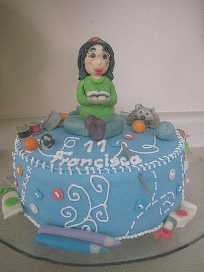 Reading and Crafts Cake - Cake by cd3
