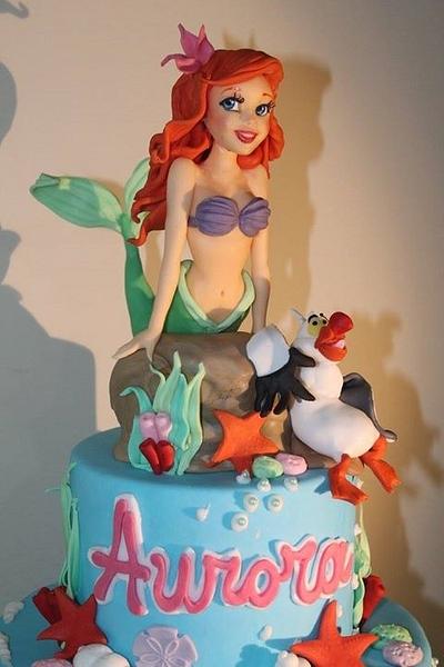 Ariel - Cake by Elena Michelizzi