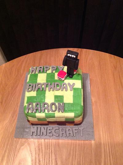 Minecraft Birthday Cake - Cake by Sarah's Crafty Cakes