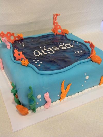 Under the Sea Cake  - Cake by LadyCakes