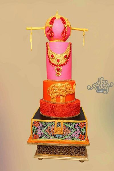 INDIAN  WEDDING  CAKE - Cake by madhulika