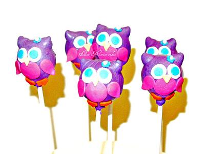 Owl cake pops - Cake by Ann-Marie Youngblood