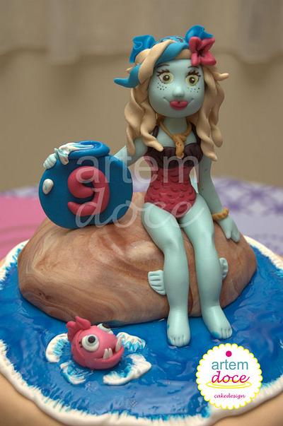 Monster High - Lagoona - Cake by Margarida Guerreiro