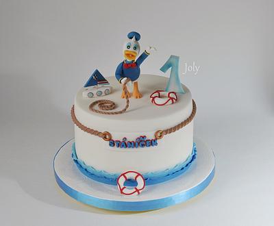 Donald the duck - Cake by Jolana Brychova